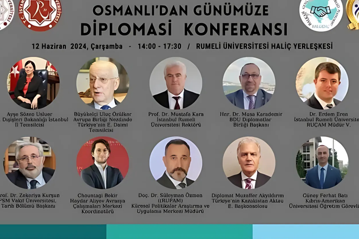 Osmanlı’dan Günümüze Diplomasi Konferansı afişi